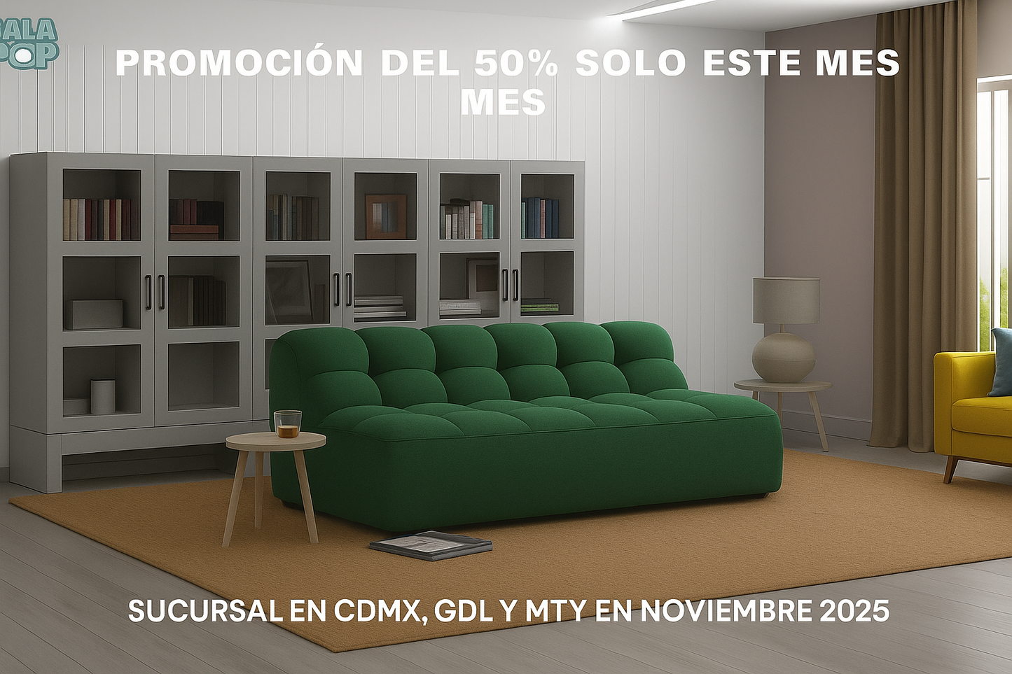 SalaPop- Velvet Sofa®️