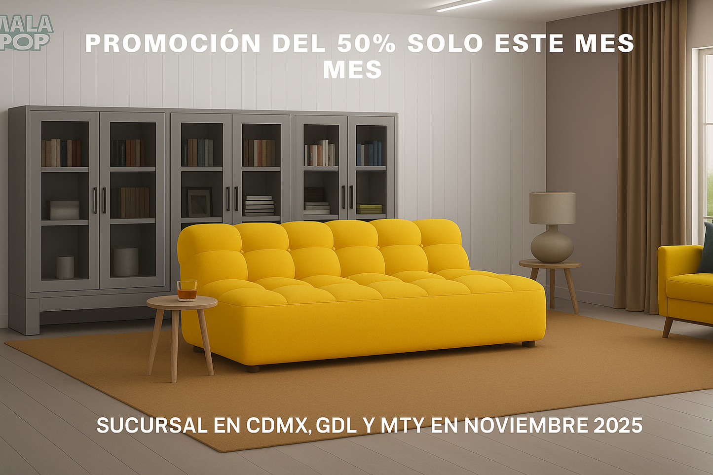 SalaPop- Velvet Sofa®️