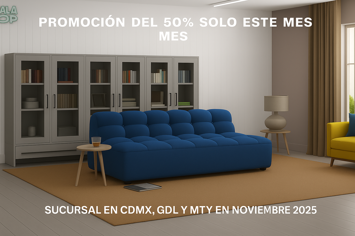 SalaPop- Velvet Sofa®️