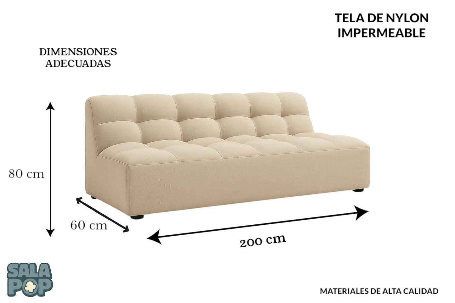 SalaPop- Velvet Sofa®️